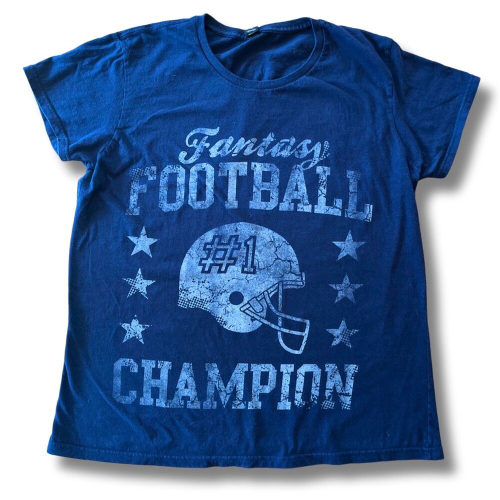 Fantasy Football Champion T-Shirt – Size Large